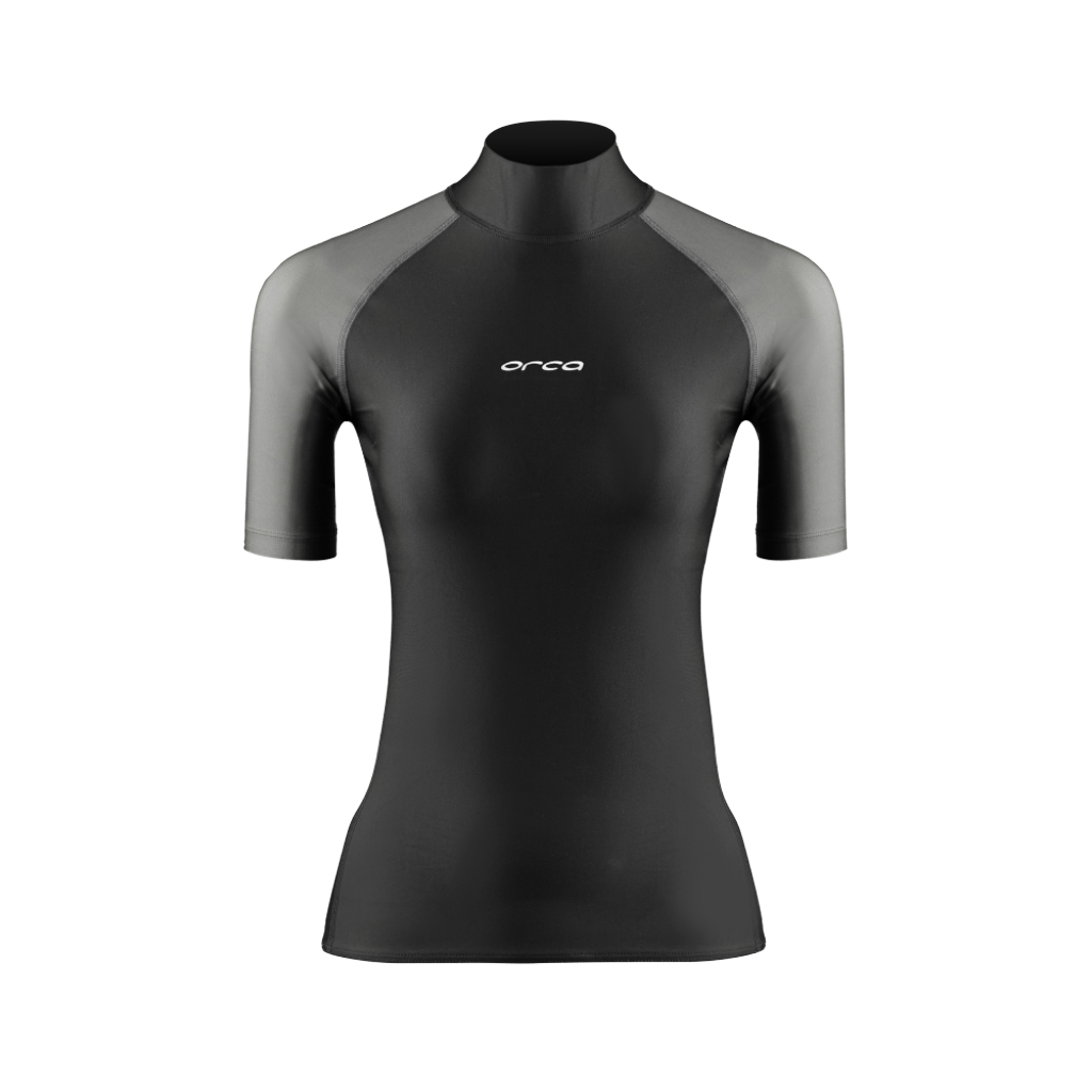 Women's Bossa Rash Vest - Black