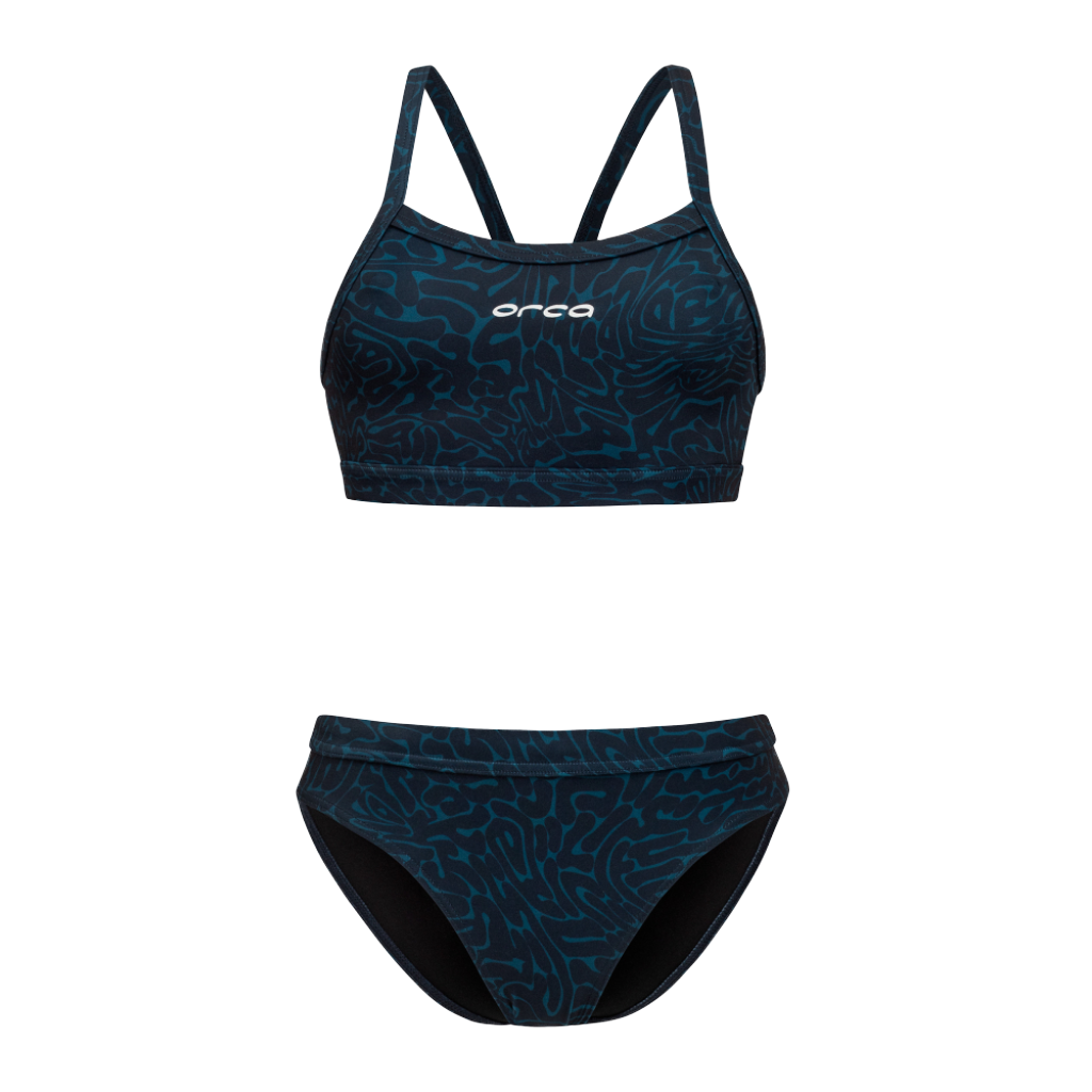 Women's Core Bikini - Dark Blue Diploria