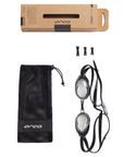 Killa Speed Goggles - Mirror Lens / White