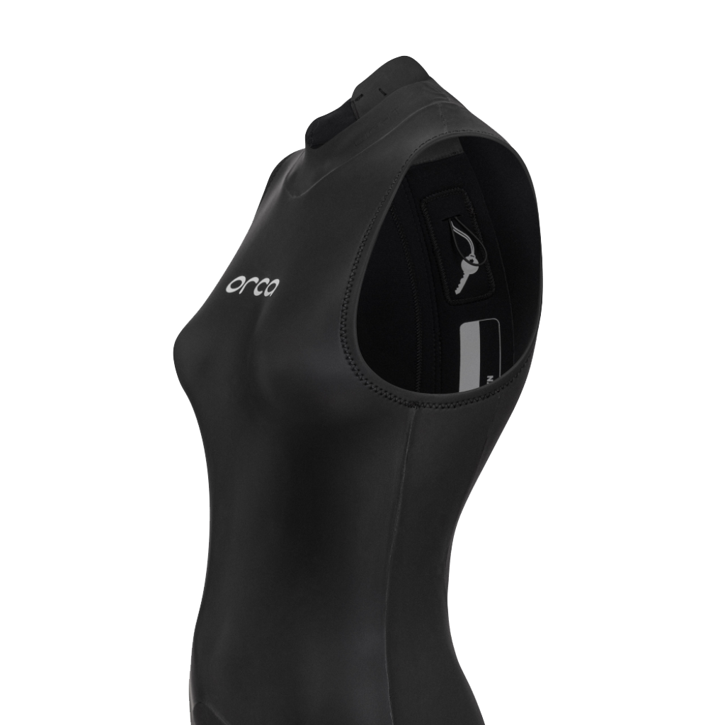 Orca Women&#39;s Vitalis Light Openwater Sleeveless Wetsuit Black - Booley Galway