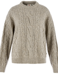 Women's Övik Cable Knit -Chalk White