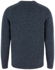 Men's Övik Neps Knit Sweater -Dark Navy