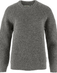 Fjallraven Women's Ovik Waffle Knit Grey - Booley Galway