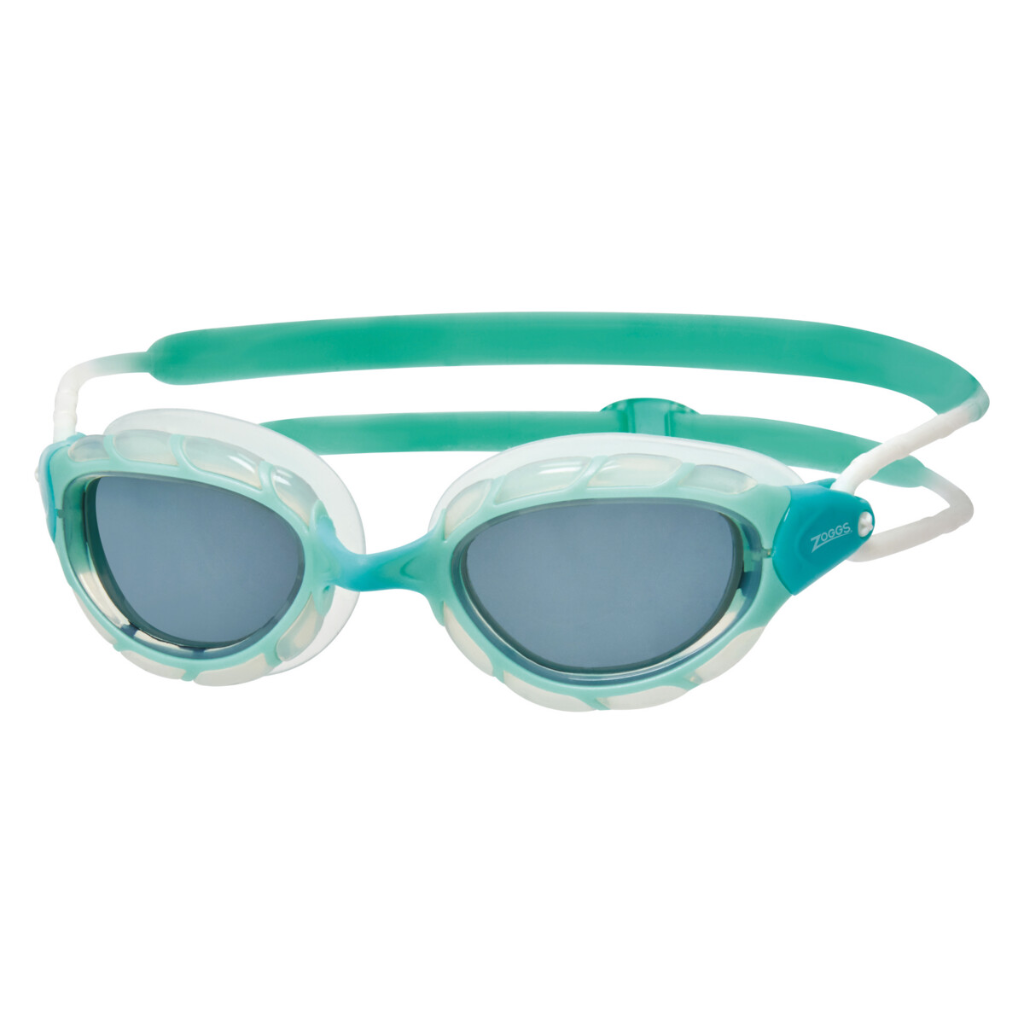 Zoggs Predator Goggles Green / Clear / Tinted Smoke Lens - Booley Galway