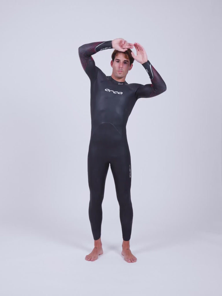 Orca Men's Athlex Float Triathlon Wetsuit V2 Black / Red - Booley Galway