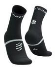 COMPRESSPORT Unisex Pro Marathon Socks V2.0 Black / White - Booley Galway
