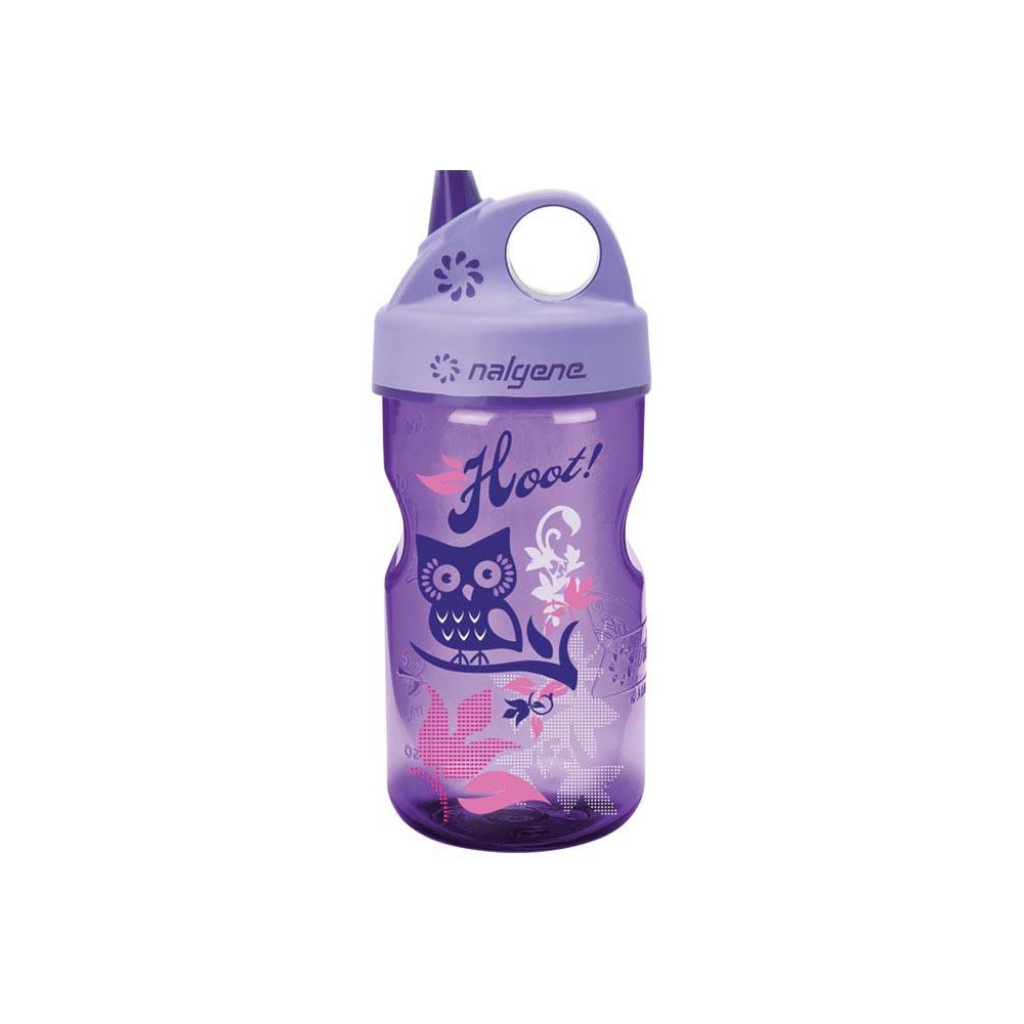 Grip-N-Gulp Graphic 350 ml - Purple Hoot