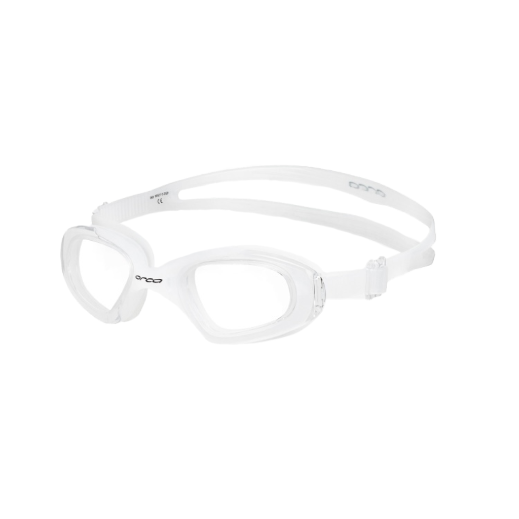 Killa Comfort Goggles - Clear Lens / White