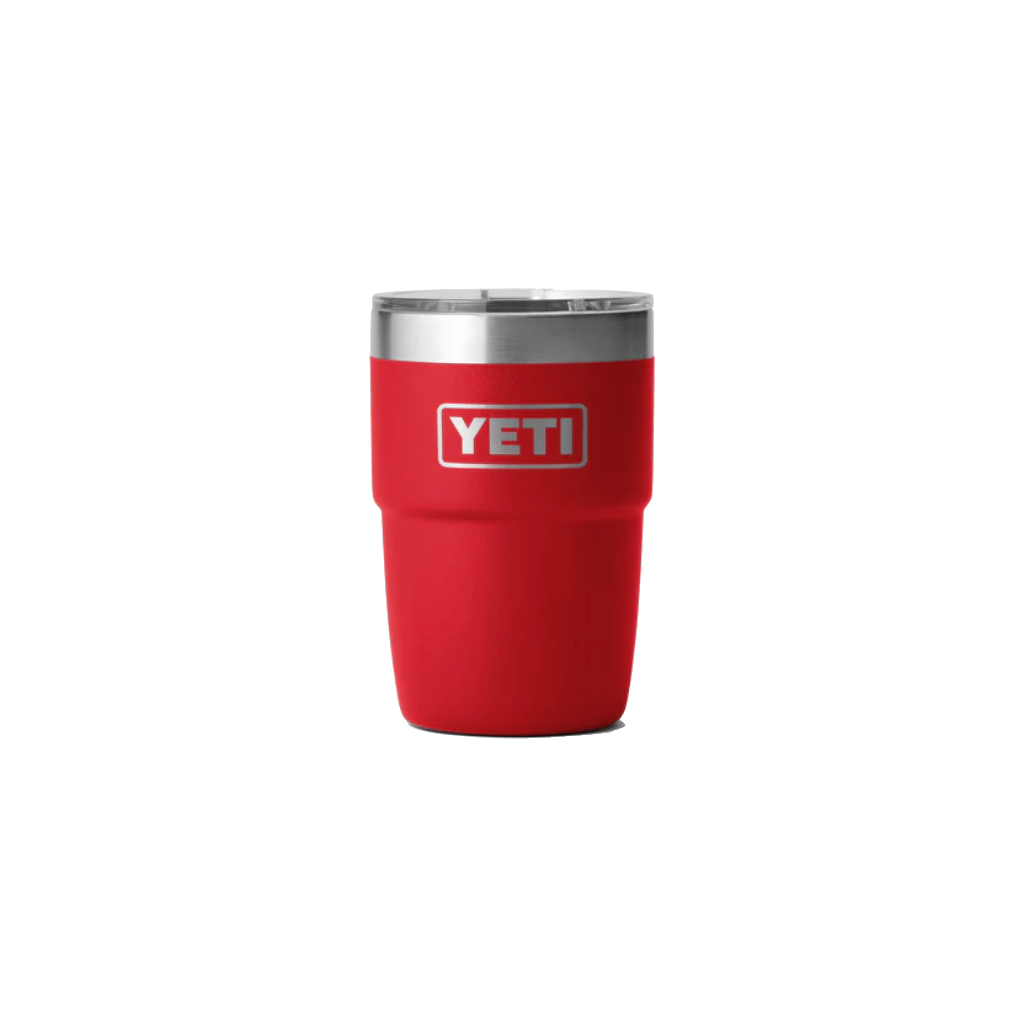Yeti Rambler 8 oz MagSlider Stackable Cup Rescue Red - Booley Galway