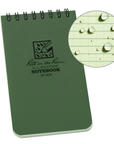 Rite in the Rain Top Spiral Notebook 3 x 5 in No 935 Green / White Paper - Booley Galway