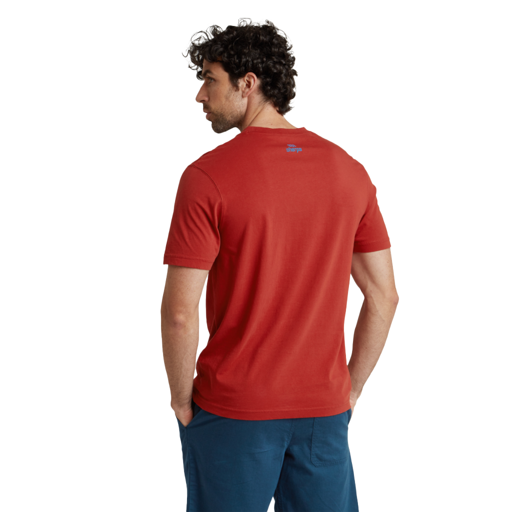 Sherpa Adventure Gear Unisex Tarcho Tee Rust - Booley Galway