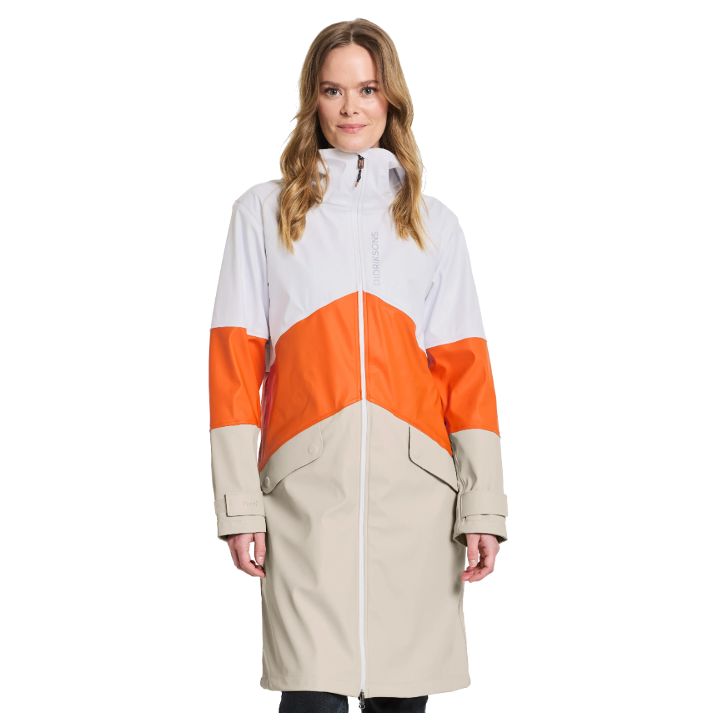 Didriksons Women&#39;s Sigrid Parka Snow White - Booley Galway