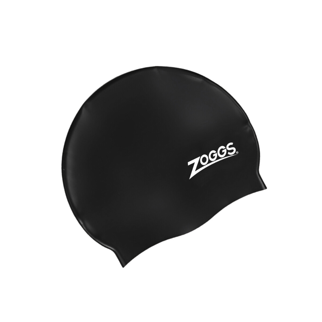 Zoggs Silicone Swim Cap Black - Booley Galway