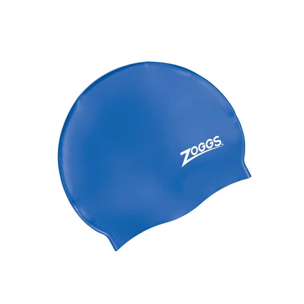 Zoggs Silicone Swim Cap Royal Blue - Booley Galway