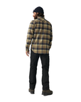 Fjallraven Men's Singi Heavy Flannel Shirt Dark Sand - Booley Galway