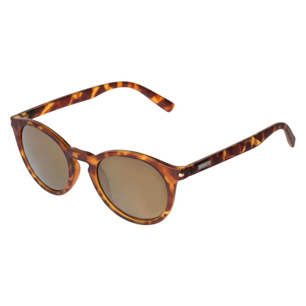 SINNER Patnem Yellow Tortoise / Gold Mirror Lens - Booley Galway