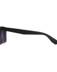 Bretton - Matte Black / Polarised SINTEC Smoke Flash Mirror Lens