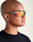 SINNER Fonds Matte Grey / Polarised SINTEC Smoke Orange Oil Lens - Booley Galway