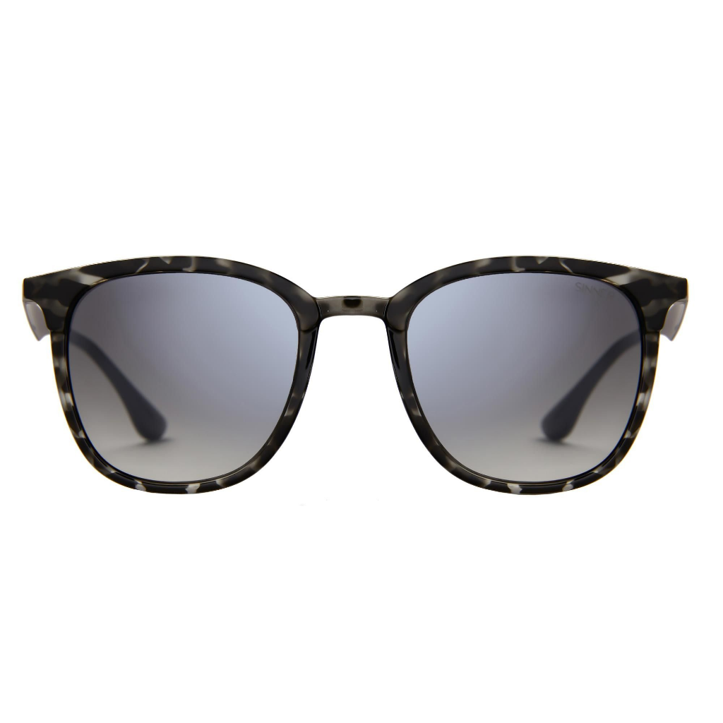 SINNER Cowell Matte Black / Grey Tortoise / Gradient Smoke Mirror Lens - Booley Galway