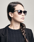SINNER Cowell Matte Black / Grey Tortoise / Gradient Smoke Mirror Lens - Booley Galway