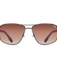 SINNER Brandon X Brown Metal / Polarised SINTEC Gradient Brown Lens - Booley Galway