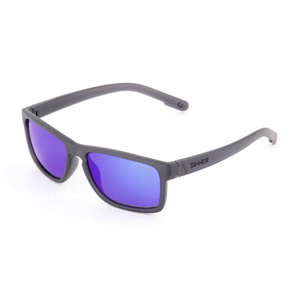 SINNER Kids Richmond X Matte Black / Blue Oil Lens - Booley Galway