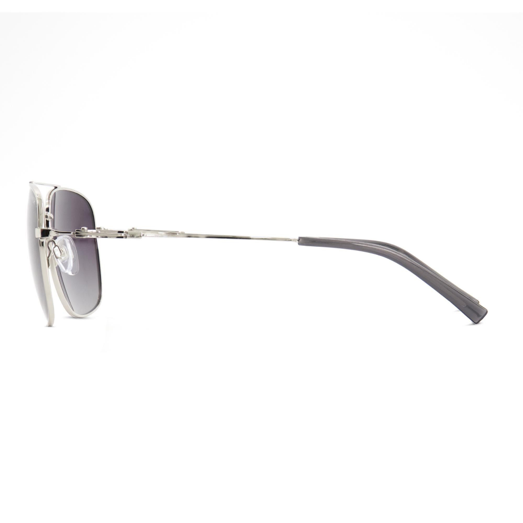 SINNER Bodega Shiny Silver Metal / Polarised SINTEC Gradient Green Lens - Booley Galway