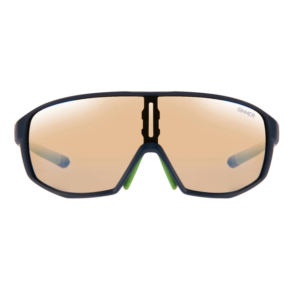SINNER Bryce II Ski Matte Black / Matte Green / SINTRAST Snow Orange Mirror Lens - Booley Galway