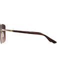 SINNER Madiki Shiny Gold Metal / Gradient Brown Lens - Booley Galway