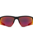 SINNER Trail Sport Matte Black / Smoke Red Oil Lens - Booley Galway