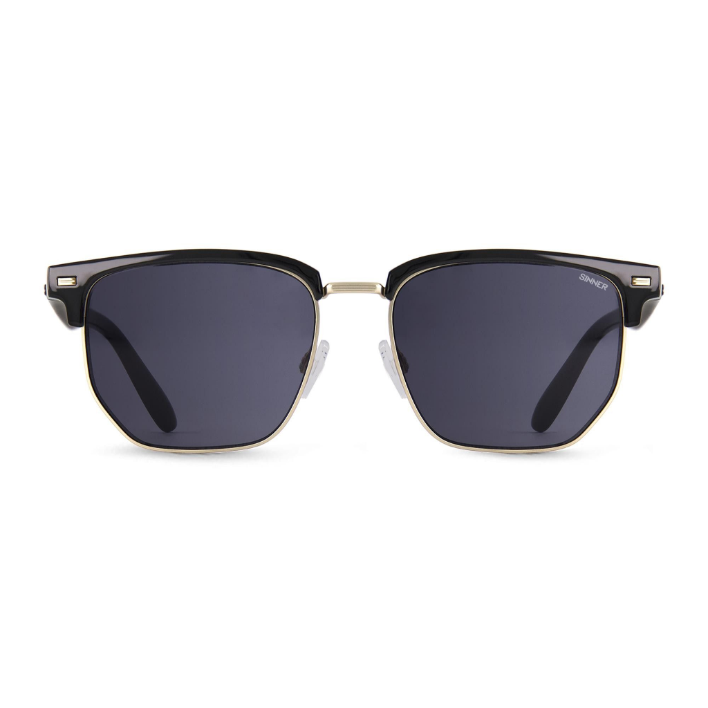 SINNER Dusk Shiny Black / Polarised SINTEC Smoke Lens - Booley Galway