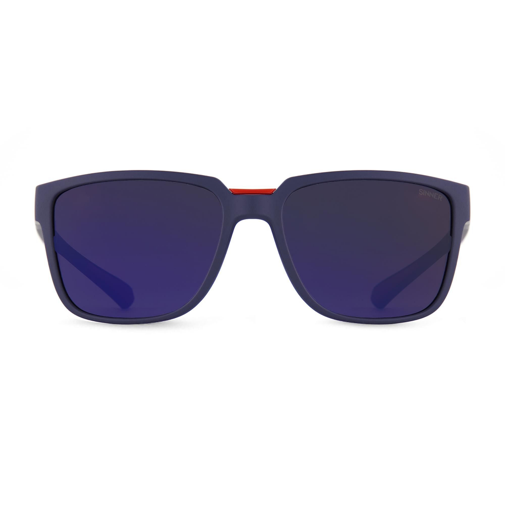 SINNER Knoll Matte Blue / Polarised SINTEC Red Oil Lens - Booley Galway