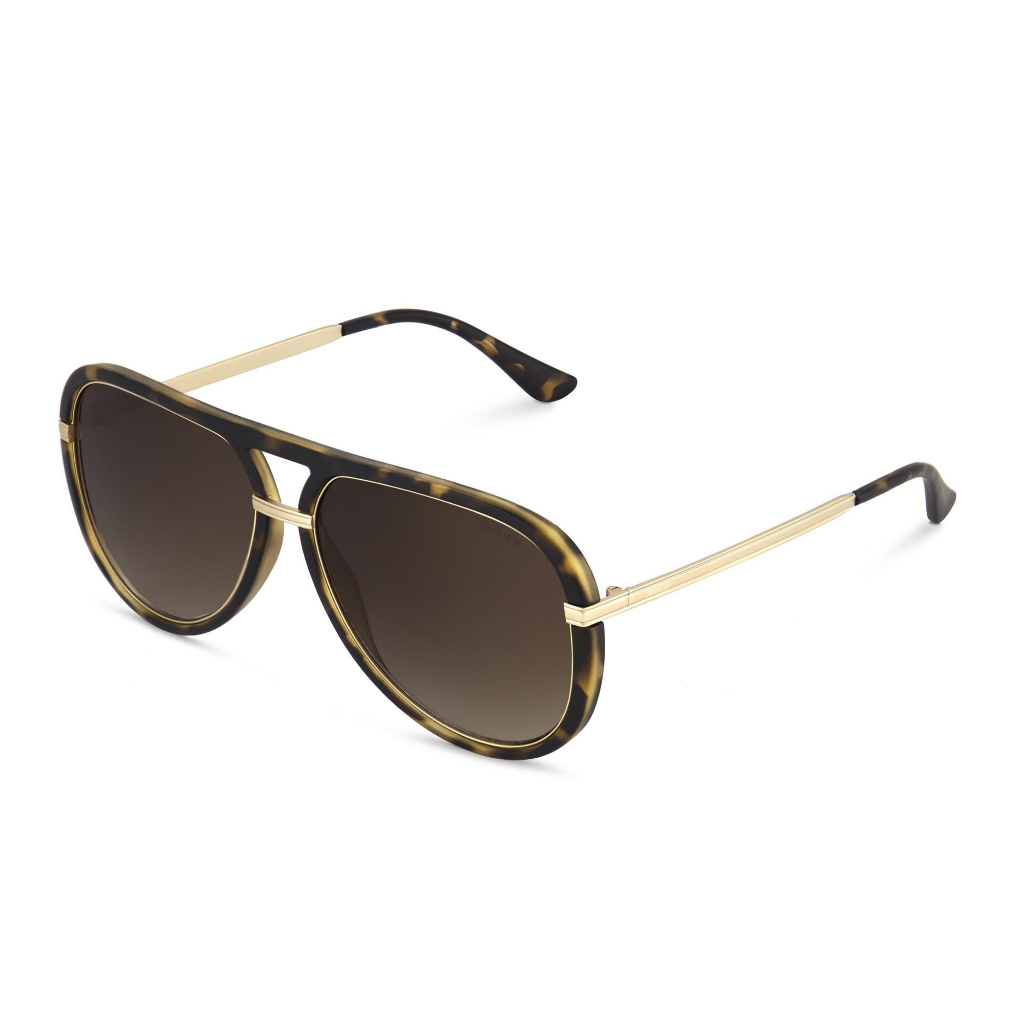 SINNER Milan Gold Tortoise / Gold Mirror Lens - Booley Galway