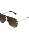 SINNER Milan Gold Tortoise / Gold Mirror Lens - Booley Galway