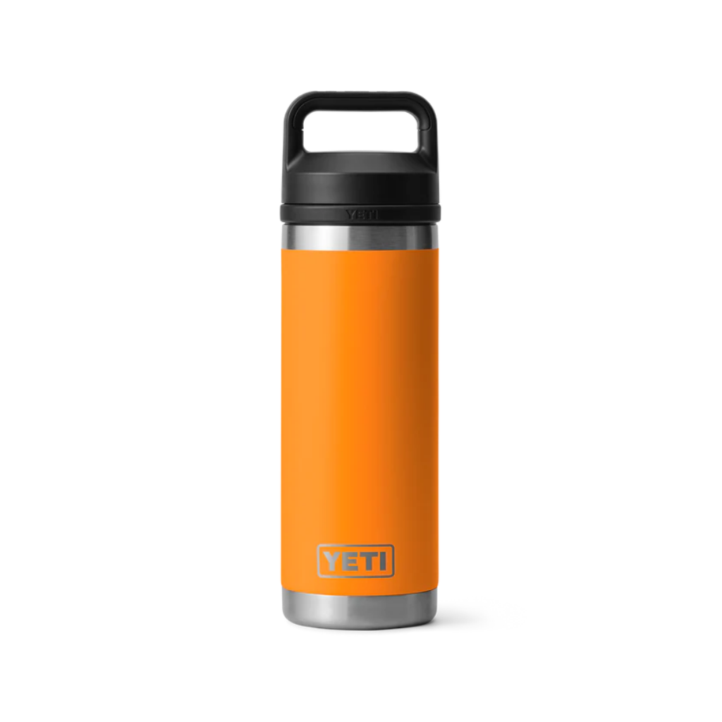 Yeti Rambler 18 oz Chug Cap Bottle King Crab Orange - Booley Galway