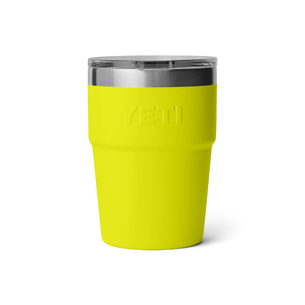 Yeti Rambler 16 oz Stackable MagSlider Cup Firefly Yellow - Booley Galway