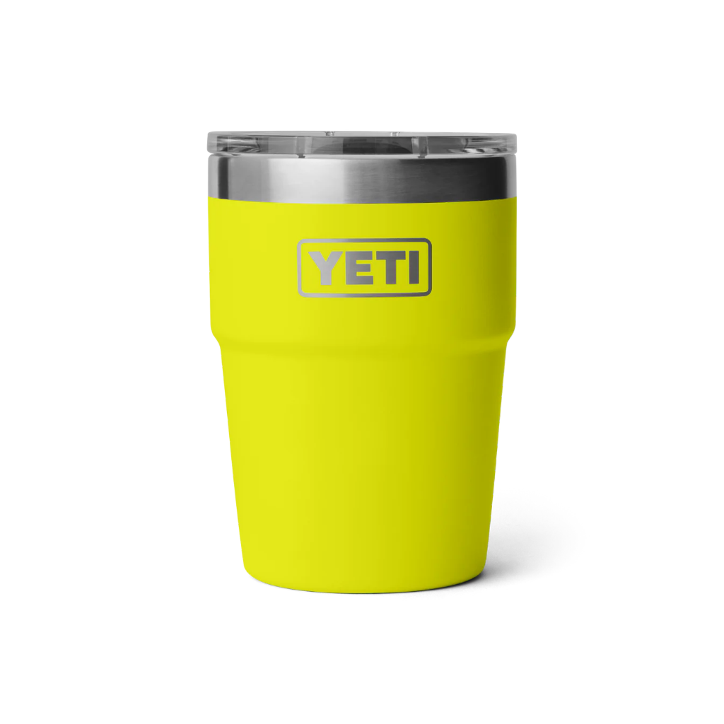 Yeti Rambler 16 oz Stackable MagSlider Cup Firefly Yellow - Booley Galway