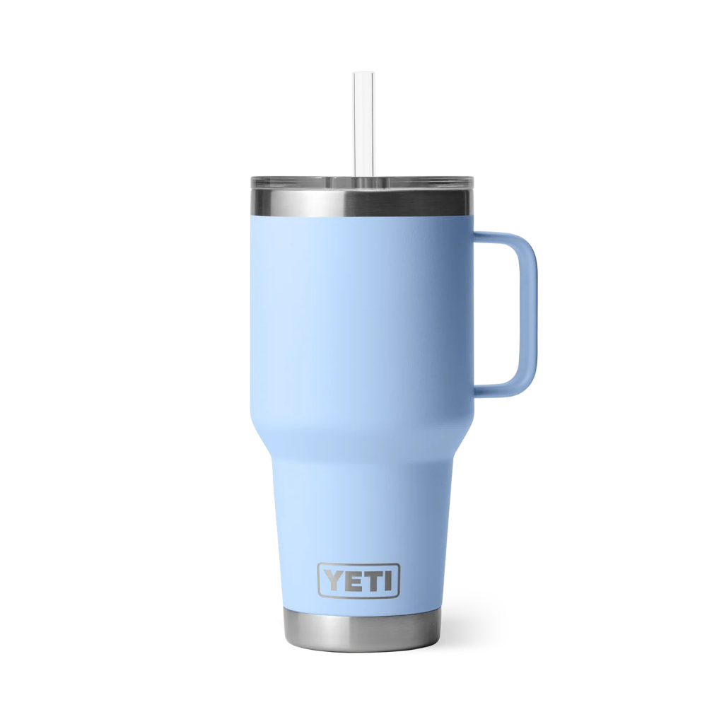 Yeti Rambler 35 oz Straw Mug Big Sky Blue - Booley Galway