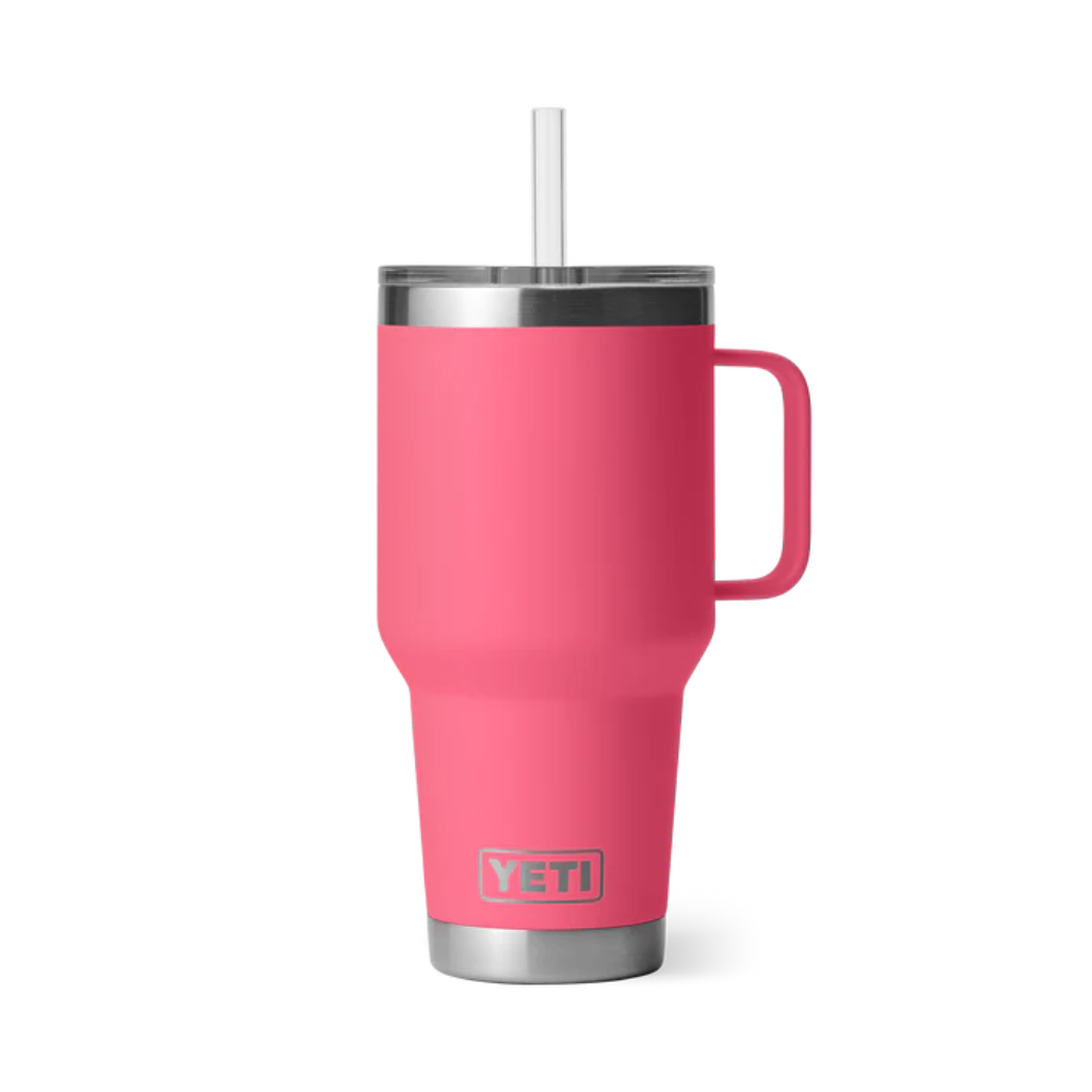 Yeti Rambler 35 oz Straw Mug Tropical Pink - Booley Galway
