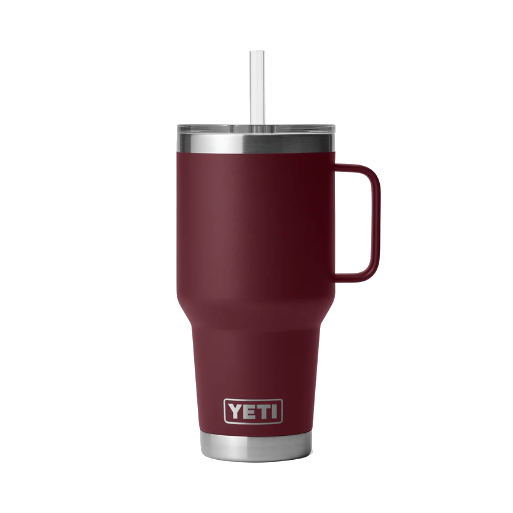 Yeti Rambler 35 oz Straw Mug Wild Vine Red - Booley Galway