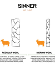 MERINO SKI SOCKS UNISEX SINGLE PACK