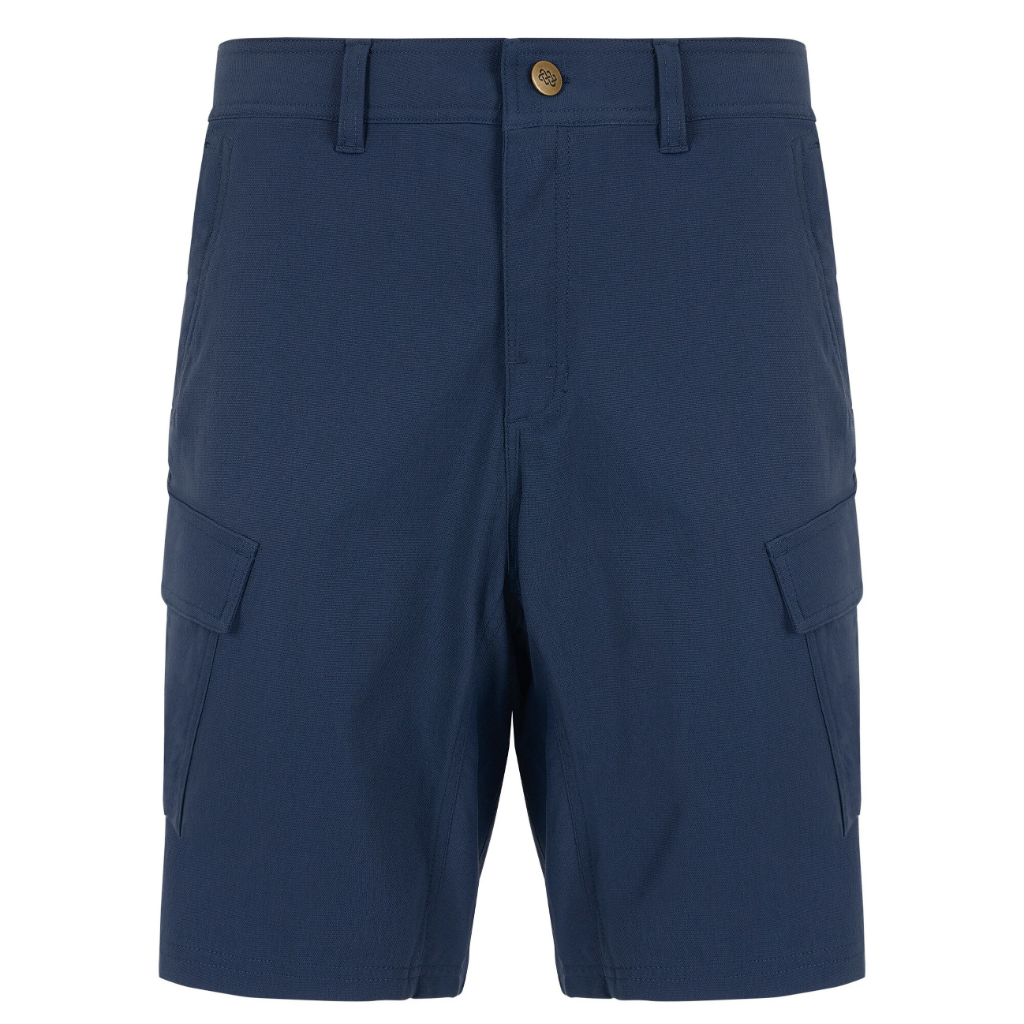 Sherpa Adventure Gear Men&#39;s Bara Cargo Shorts Rathee Blue - Booley Galway