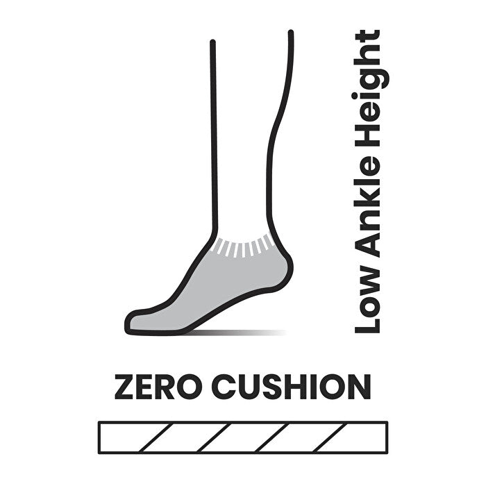 Men&#39;s Run Zero Cushion Low Ankle