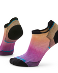 Women's Run Zero Cushion Ombre Print Low Ankle - Tandoori Orange
