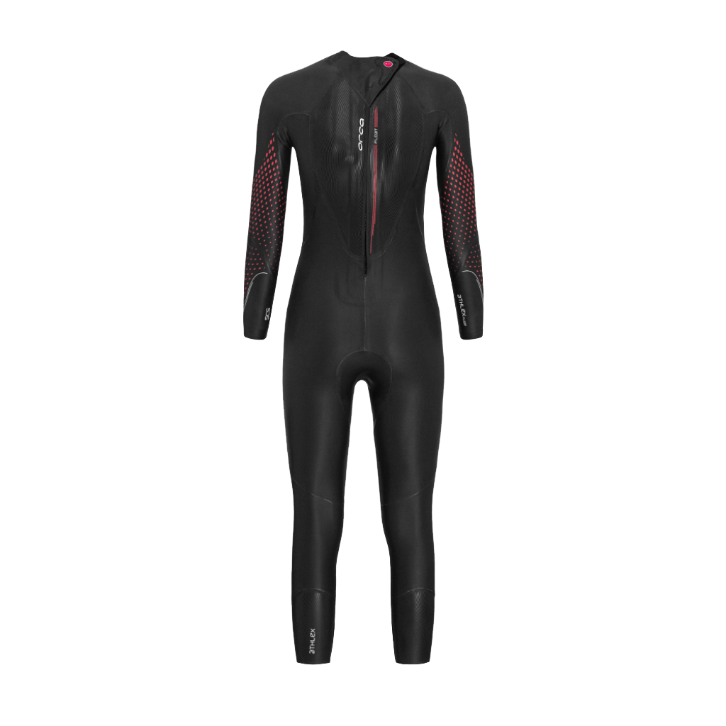 Orca Women&#39;s Athlex Float Triathlon Wetsuit V2 Black / Red - Booley Galway