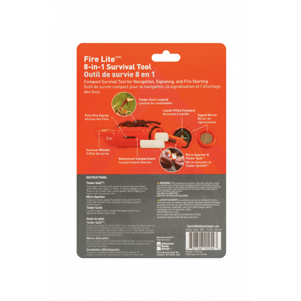 SOL Fire Lite 8-in-1 Survival Tool - Booley Galway