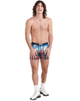 Men's Volt Breathable Mesh Boxer Brief 5 in - Hazy Camo