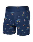 Saxx DropTemp Cooling Cotton Boxer Brief 5 in Island Life / Midnight - Booley Galway
