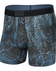 Saxx Men's Quest Quick Dry Mesh Boxer Brief Smokey Mountains / Multi - Booley Galway