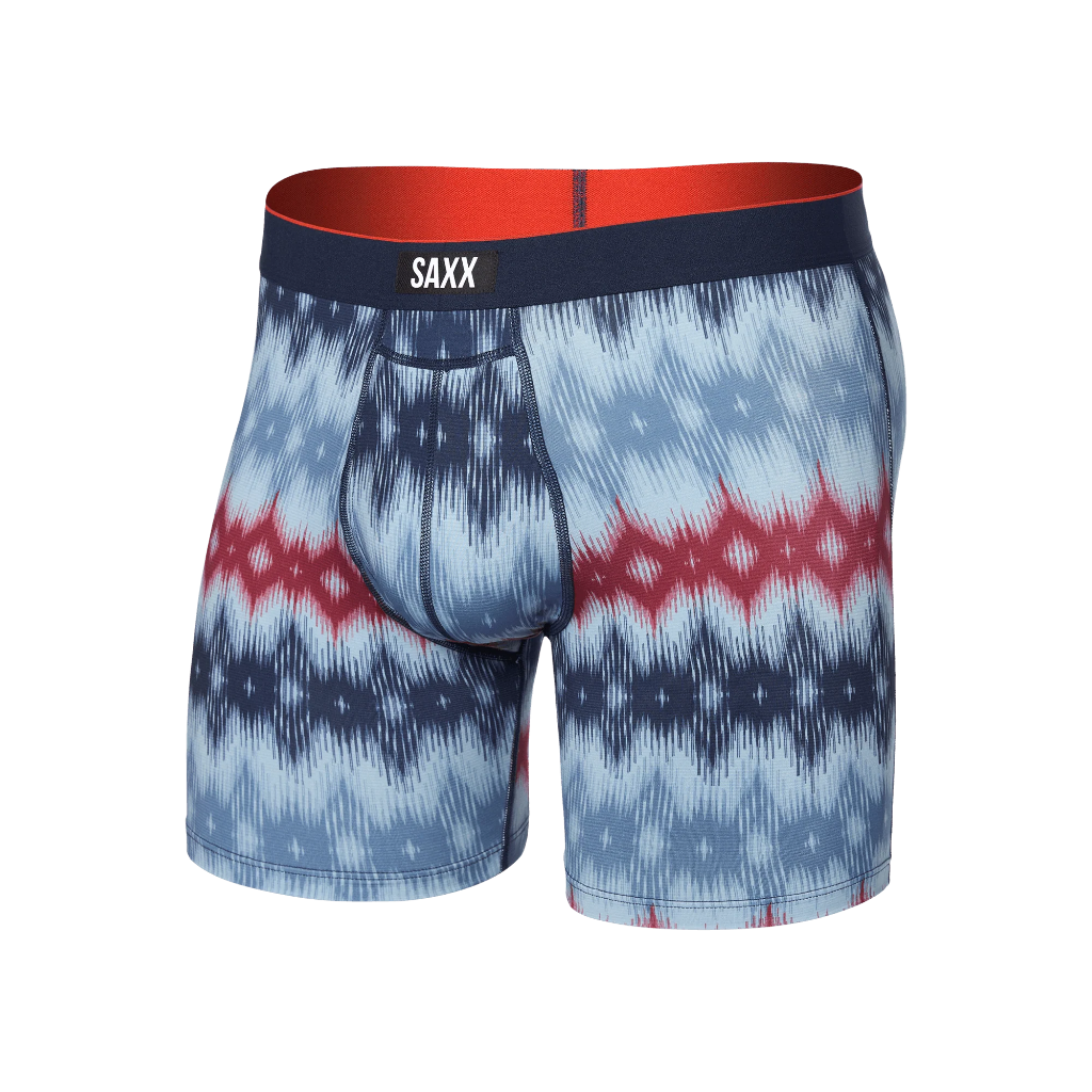 Saxx Multi-Sport Mesh Performance Boxer Brief 6 in Ikatastic / Multi - Booley Galway